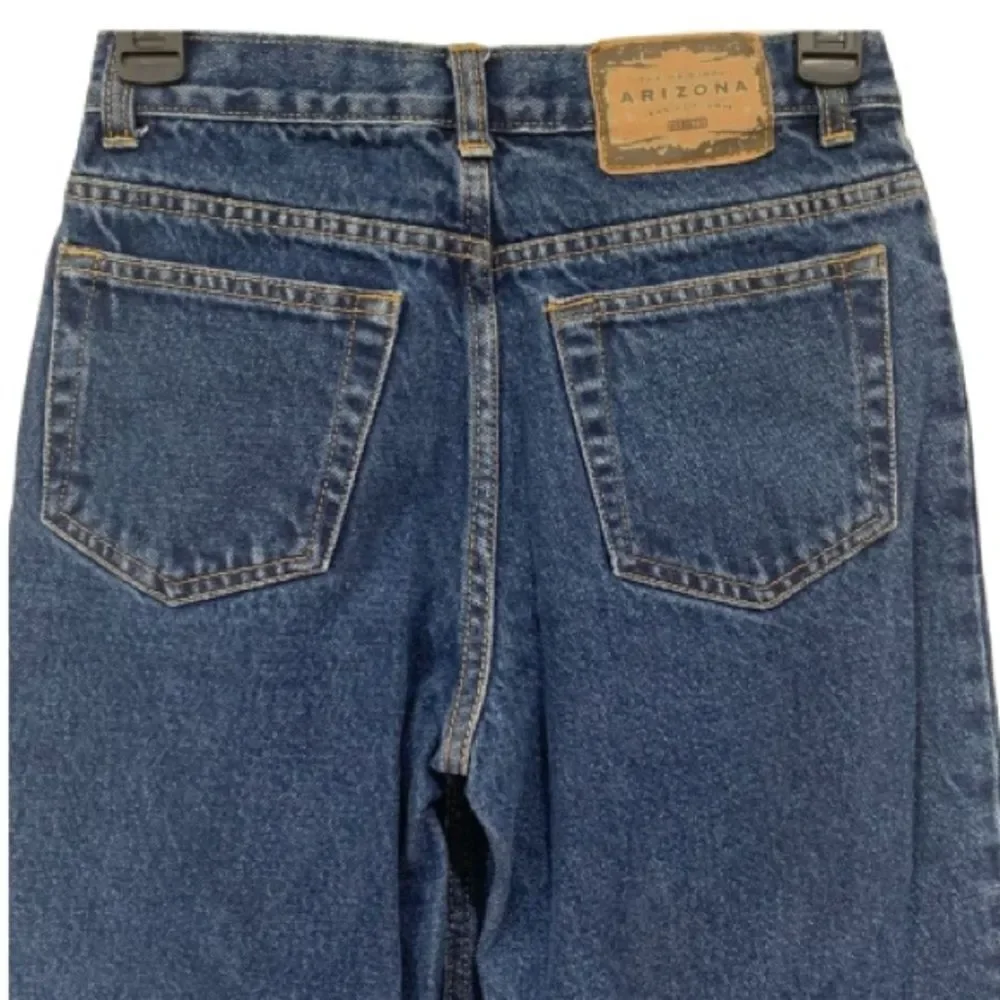 Arizona Jean Co Boys Blue Denim Jeans Youth Classic Straight Leg —Size 12